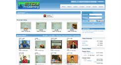 Desktop Screenshot of mlearning.stou.ac.th